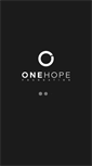 Mobile Screenshot of onehopefoundation.org